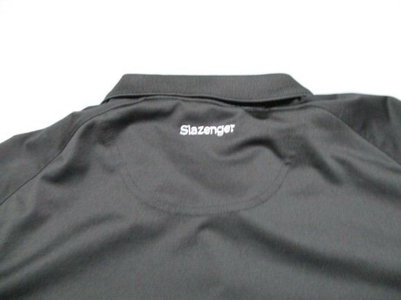 Salzenger Polo Shirt Mens Size XL Black Short Sleeve Pullover Polyester - Picture 8 of 9